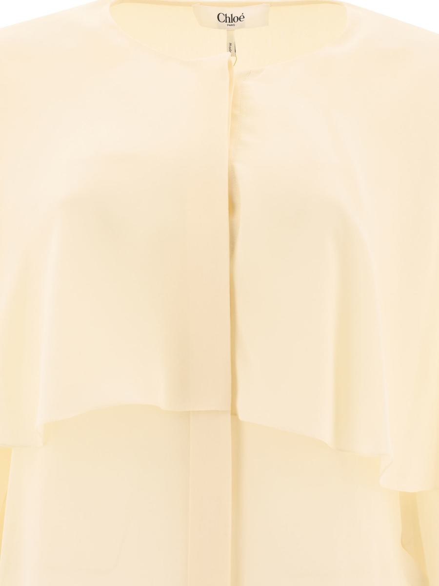 chloé silk georgette blouse