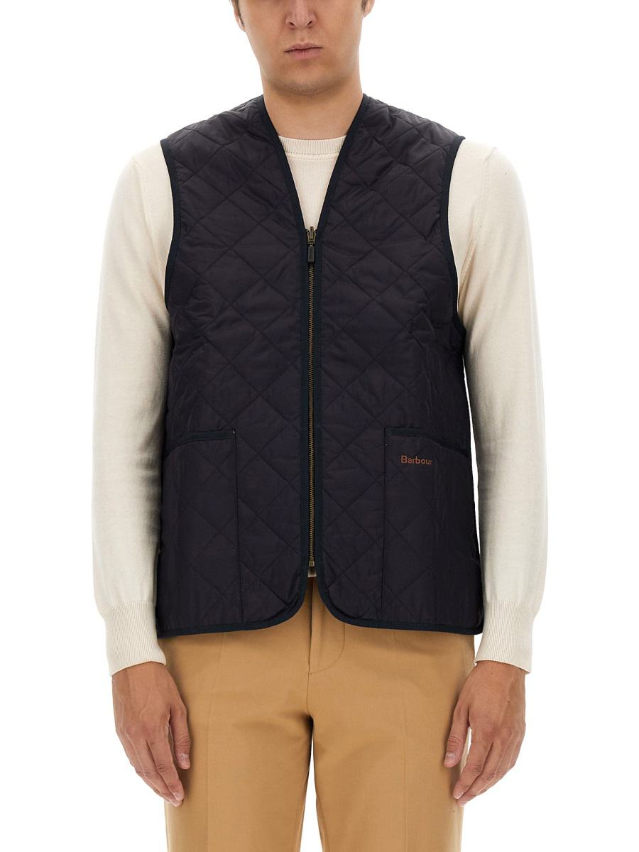 barbour quilted vest