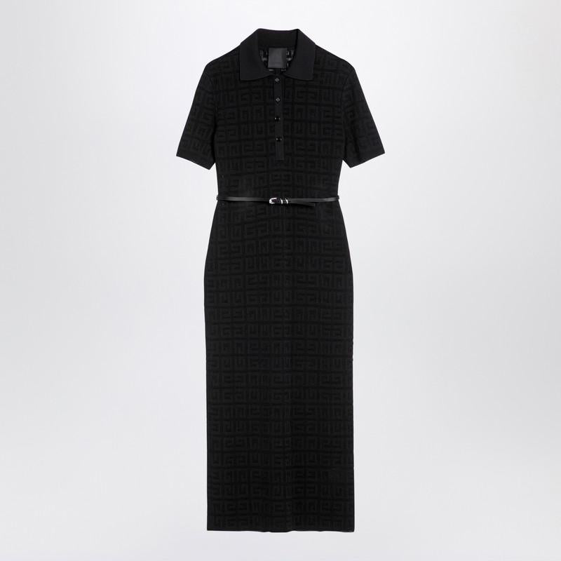 givenchy voyou jacquard midi dress 4g