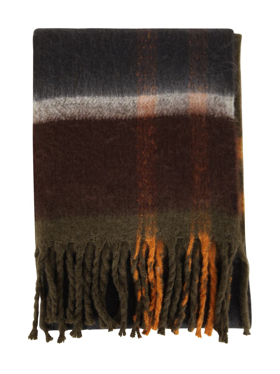 barbour isla tartan boucle scarf accessories