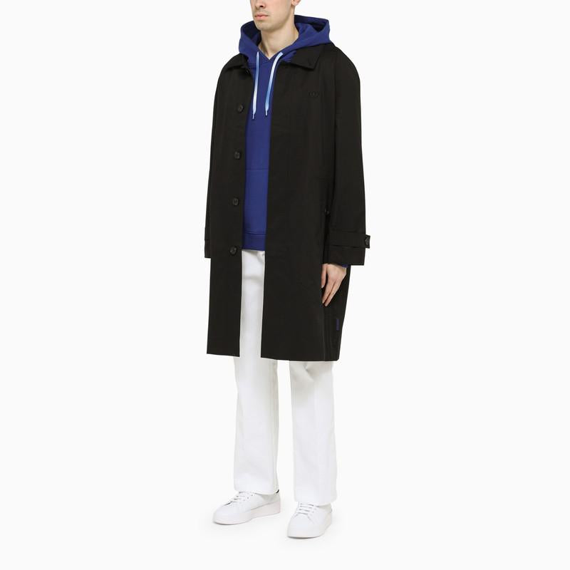 adidas originals blue version essential trench coat