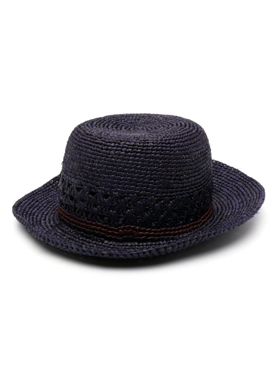 paul smith straw fedora hat