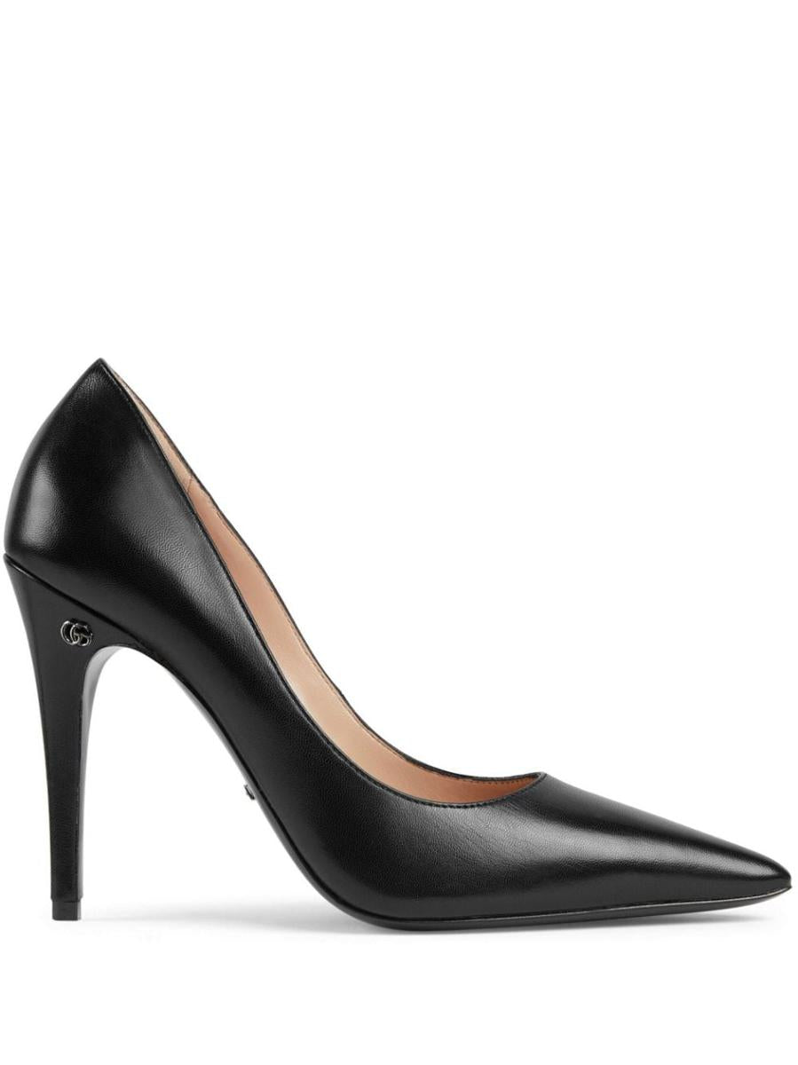 gucci anita leather pumps