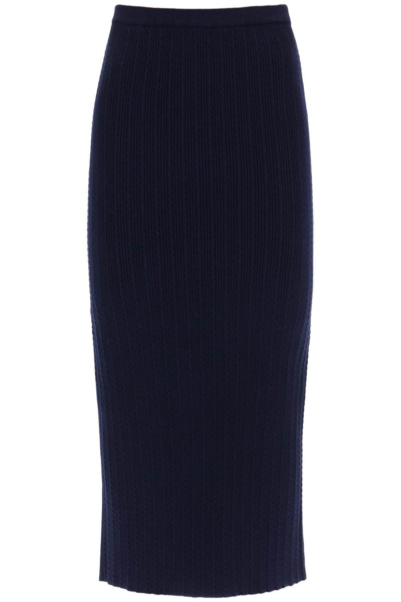 knitted pencil skirt