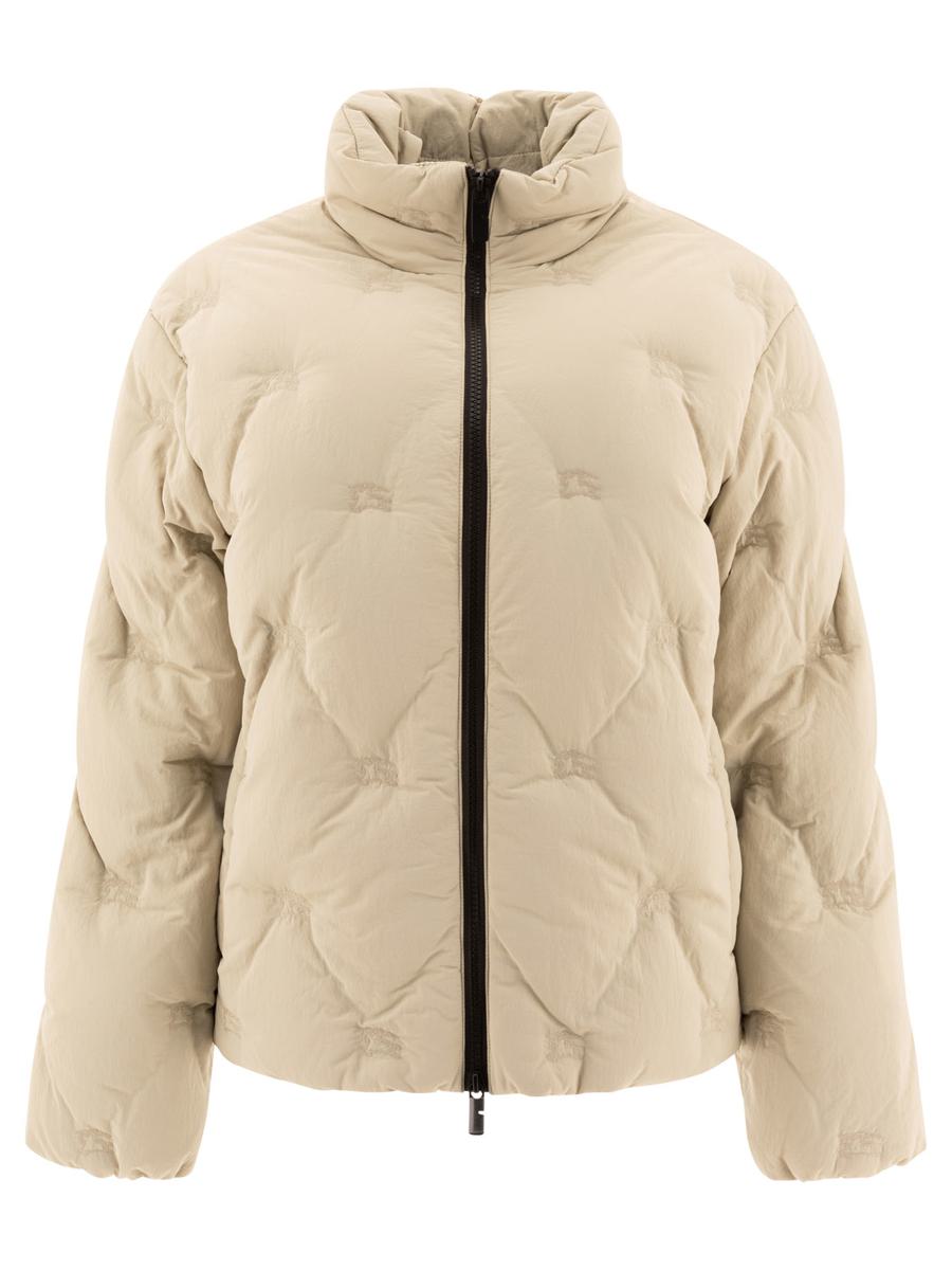 burberry "ekd" nylon puffer jacket