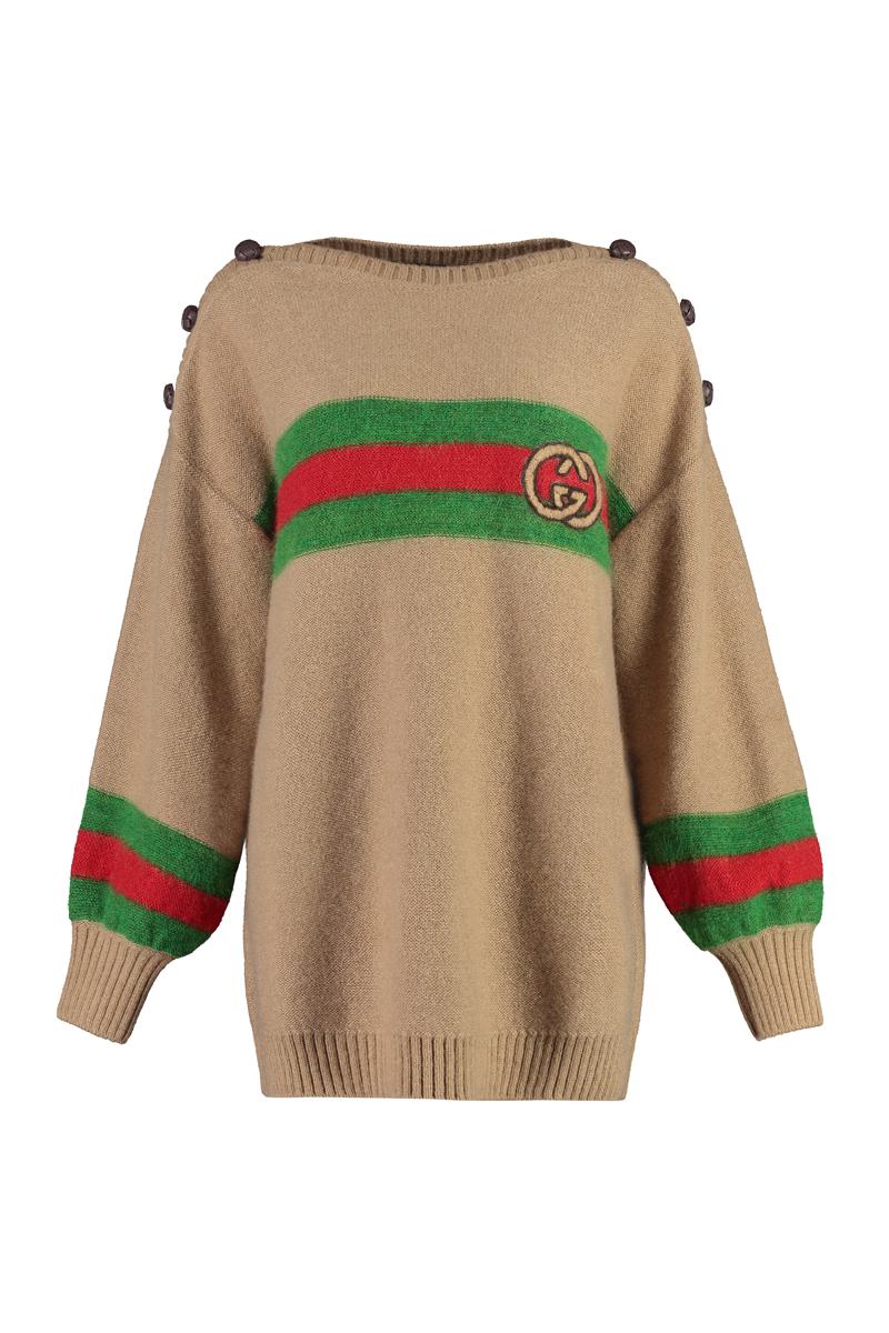 gucci crew-neck wool sweater