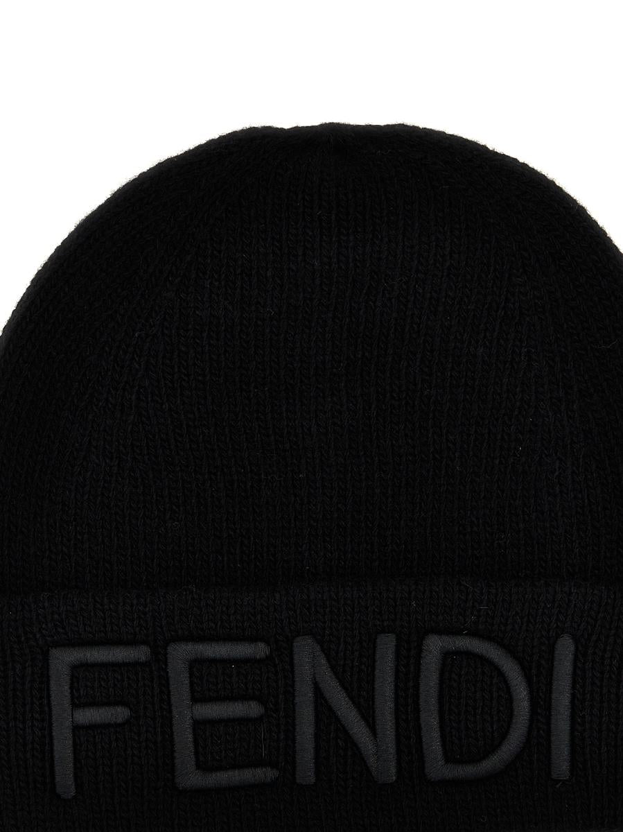 fendi logo beanie