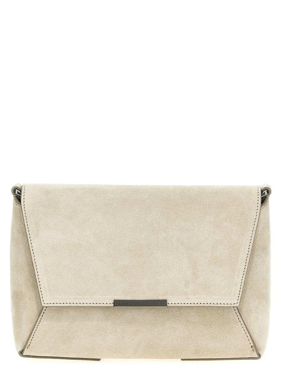 brunello cucinelli 'envelope' crossbody bag